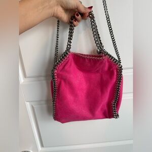 Stella McCartney mini pink Falabella bag